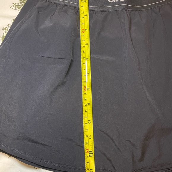 ALO Yoga Match Point Black Tennis Skirt - Picture 6 of 12